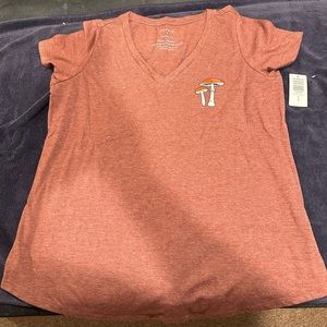 Torrid size 0 brown mushroom tshirt